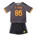 Tanie Strój piłkarski AS Roma Rodrigo Mora #86 Koszulka Trzeciej dla dziecięce 2026-27 Krótkie Rękawy (+ szorty)